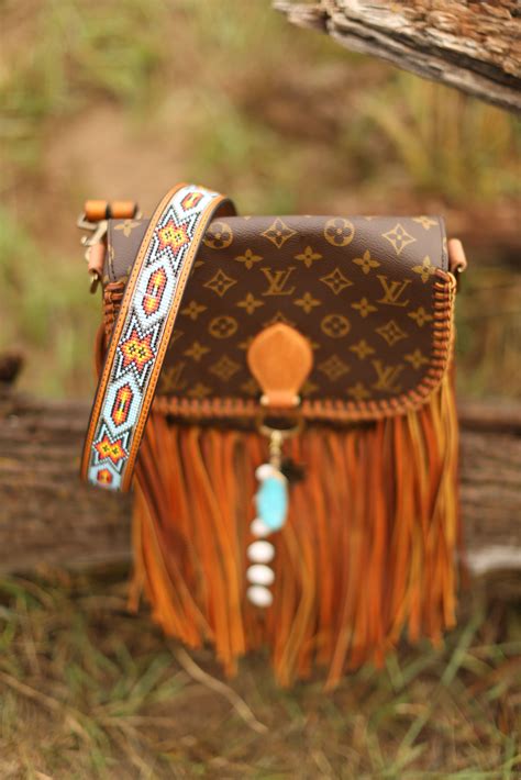 fringe louis vuitton crossbody|Vintage Boho Bags .